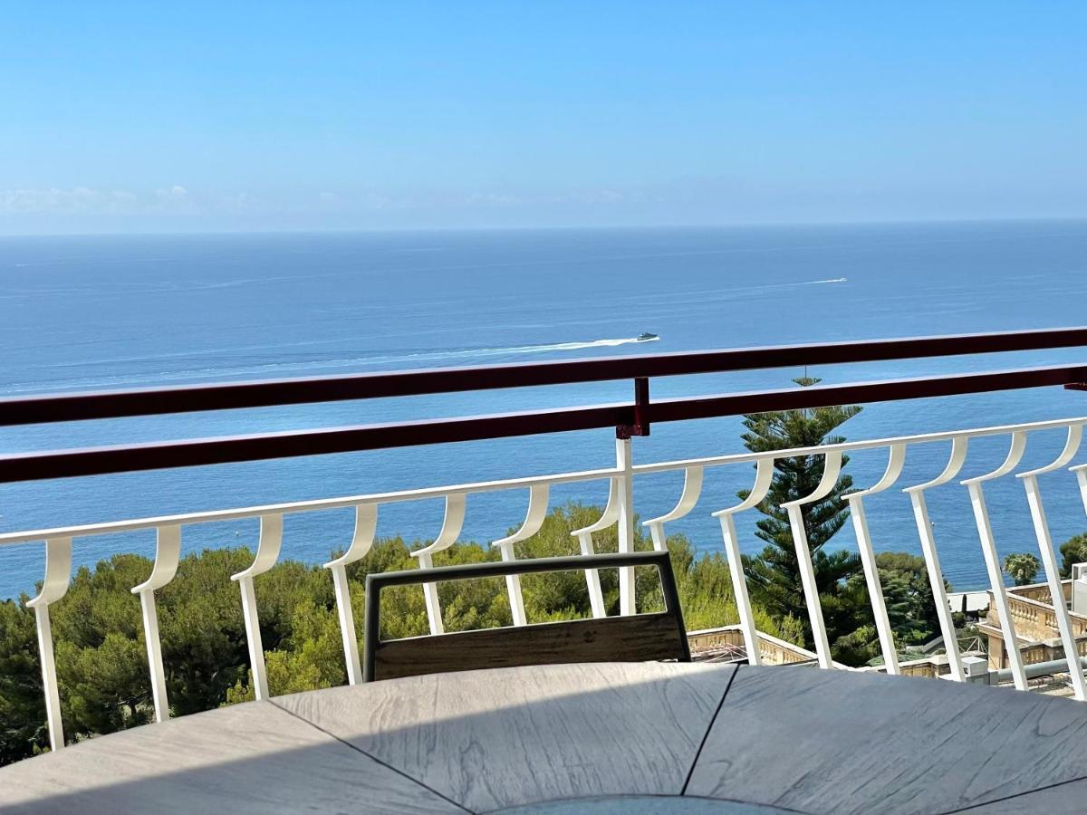 Mybluevista Luxury Panoramic Sea View Apartments Cap D Ail Near Monaco Cap-d'Ail Eksteriør bilde